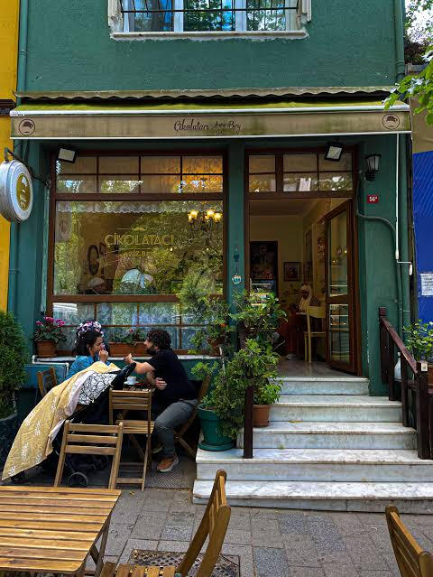 A photograph of a cafe in Orange County